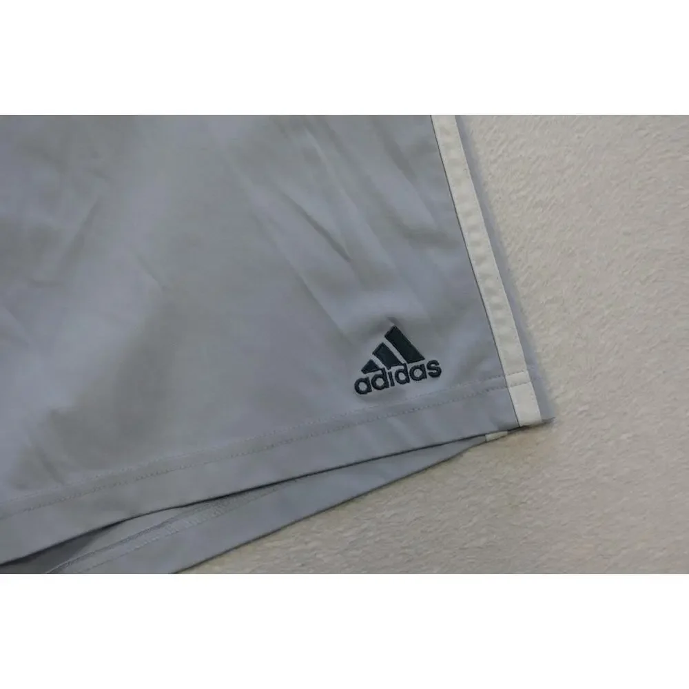 Adidas Gym Shorts Gray Athletic Performance W/Pockets‎ 8